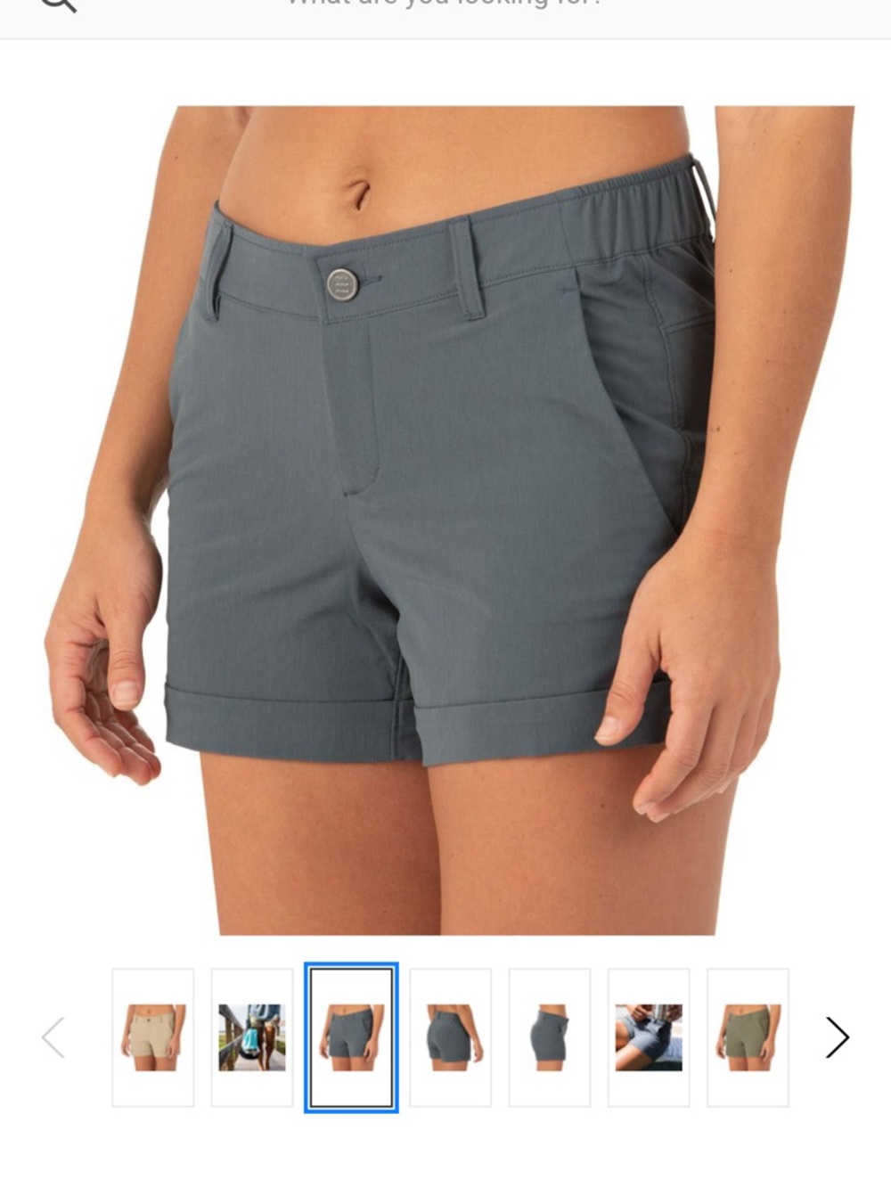 Free fly Women's Utility Shorts - Slate Gray